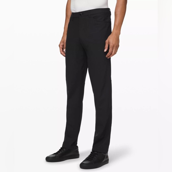 Lululemon ABC black pants 34x34 - Picture 1 of 4